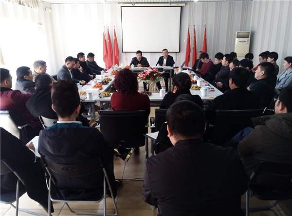 喜迎开门红 金大门业2016年度经销商开年会议隆重召开(图2)